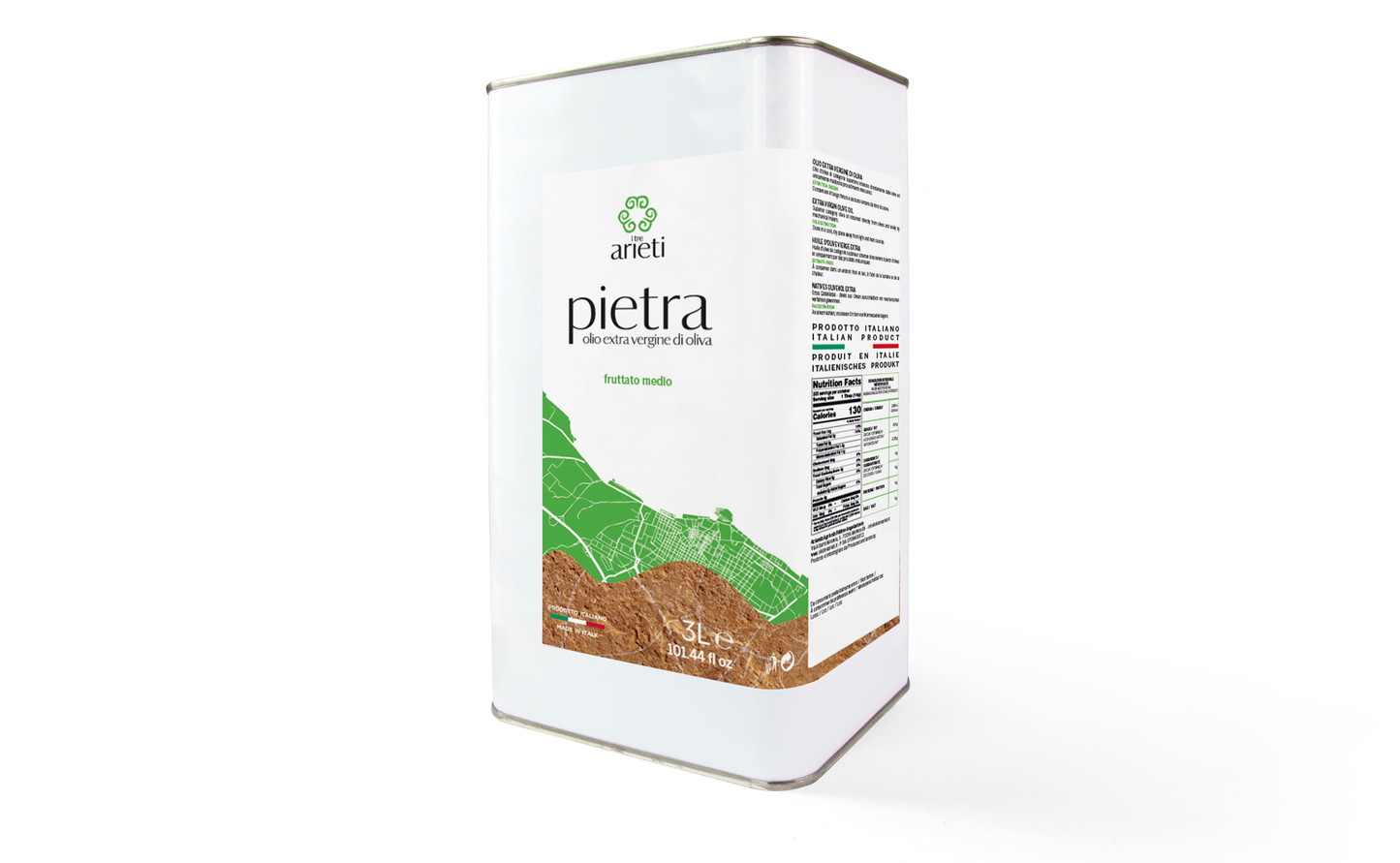 Pietra - Monocultivar Ogliarola Barese - Lattina 3L